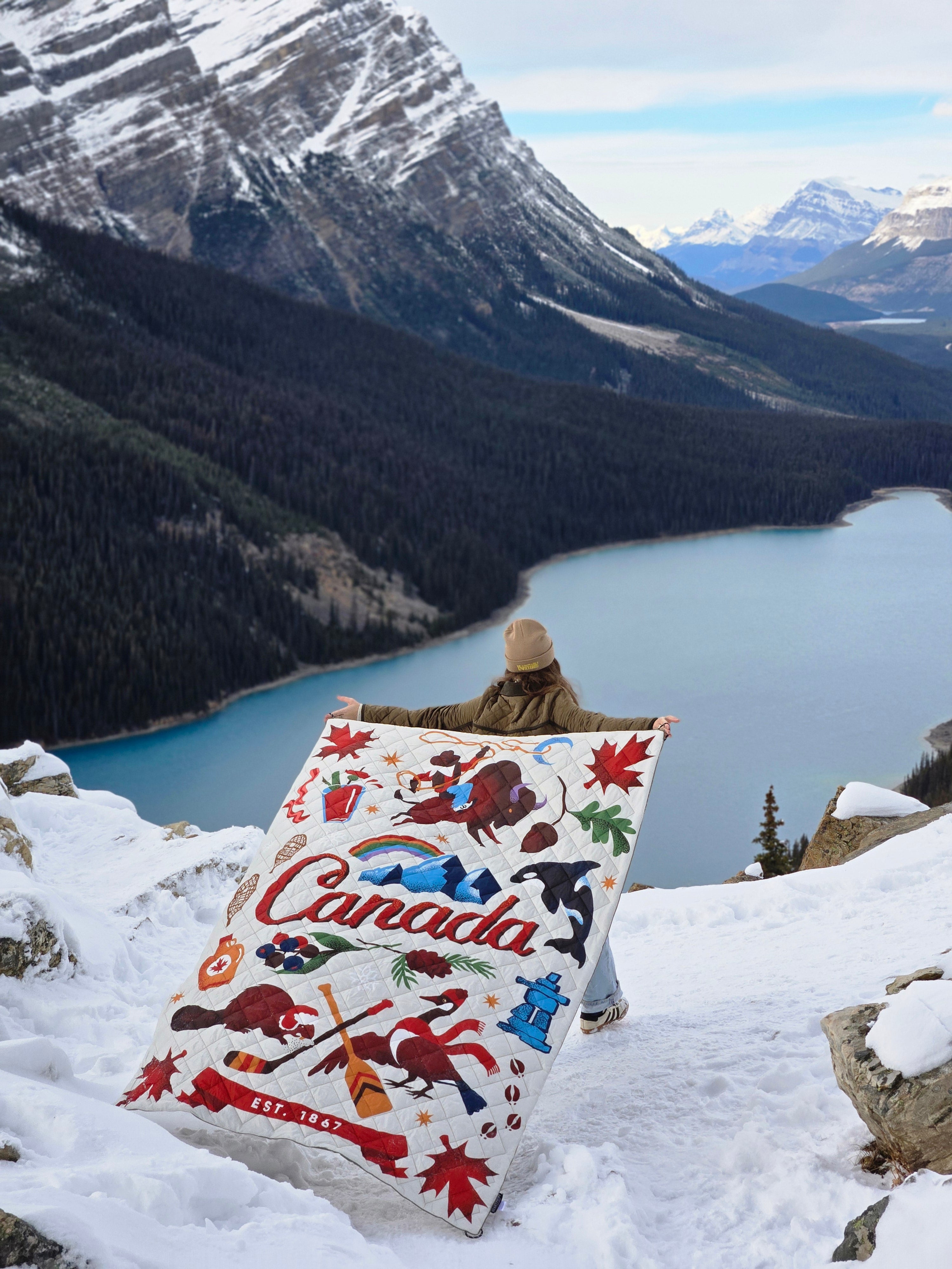 The Adventure Blanket - Canadian Blanket Series - Canada