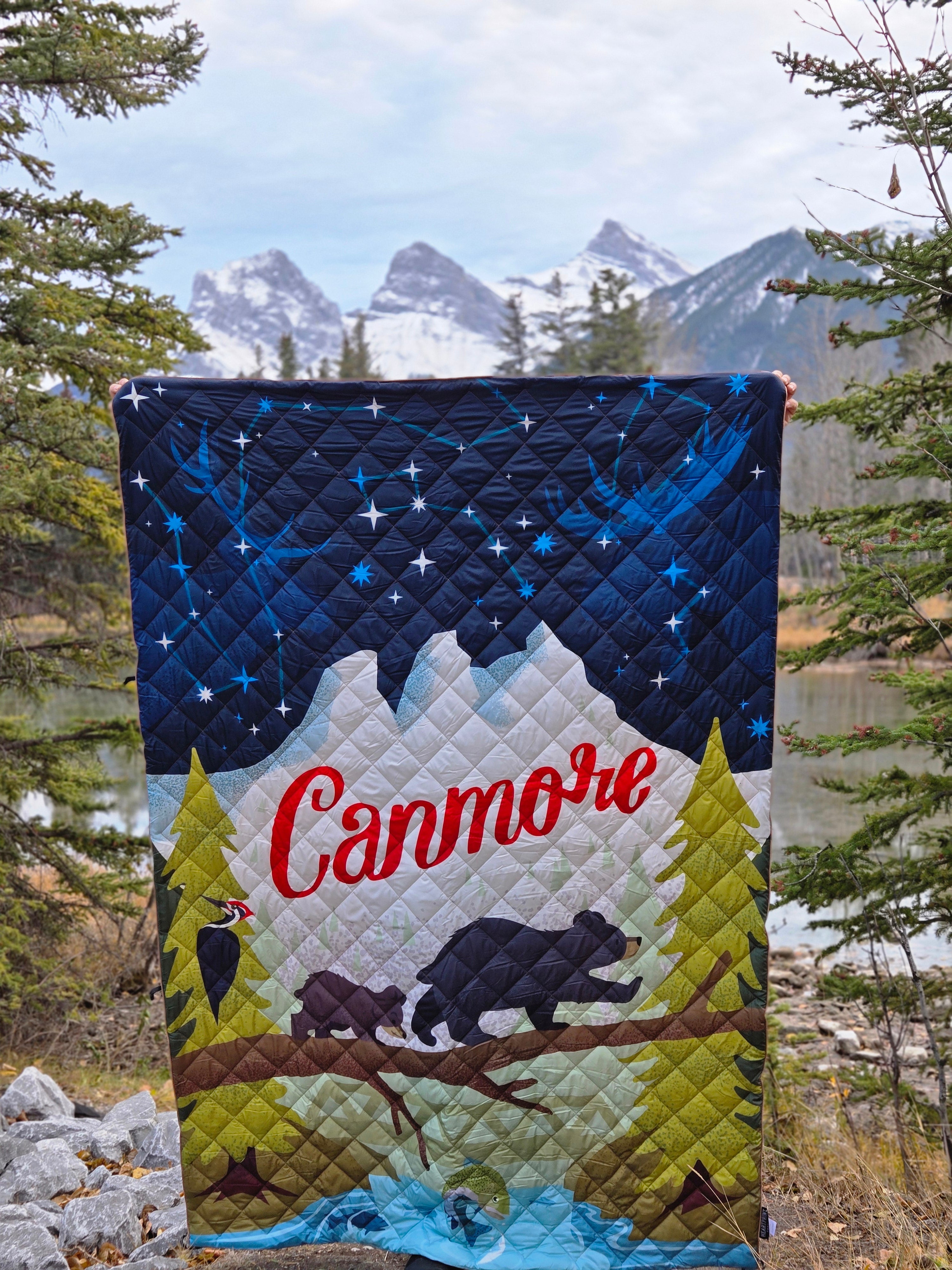 The Adventure Blanket - A Canadian Blanket Series - Canmore