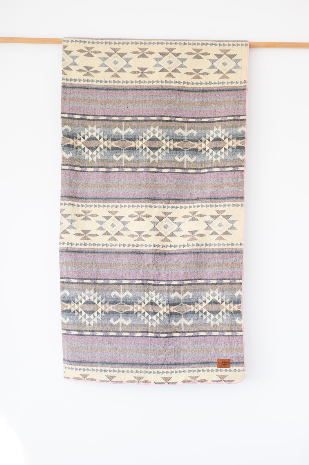 Equator Double Blanket - Rosewood