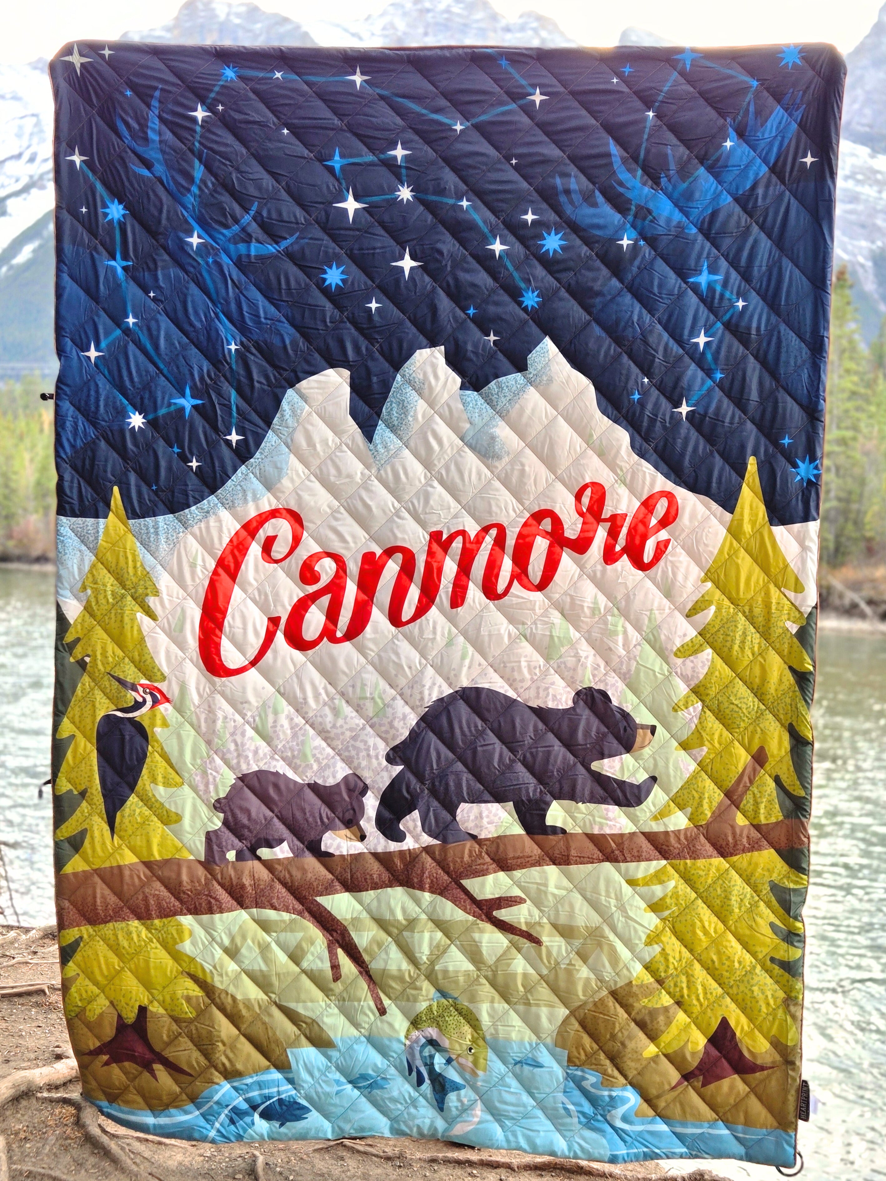 The Adventure Blanket - A Canadian Blanket Series - Canmore