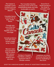 The Adventure Blanket - Canadian Blanket Series - Canada