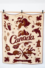 The Comfort Blanket -  Canada Blanket Series - Red