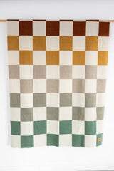 Colour Grid Throw - Haven