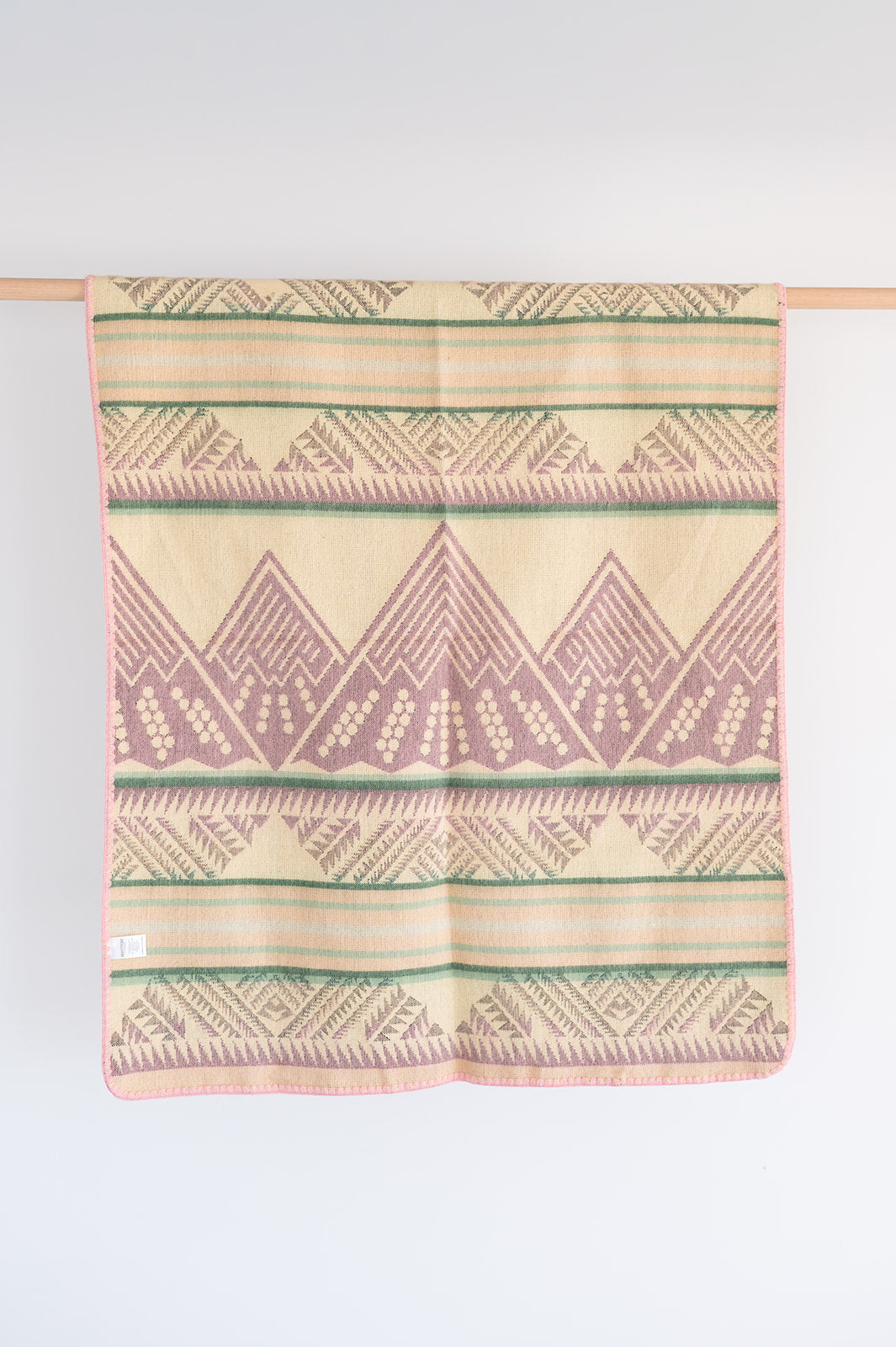 Mountain Baby Blankets - Blush Meadow