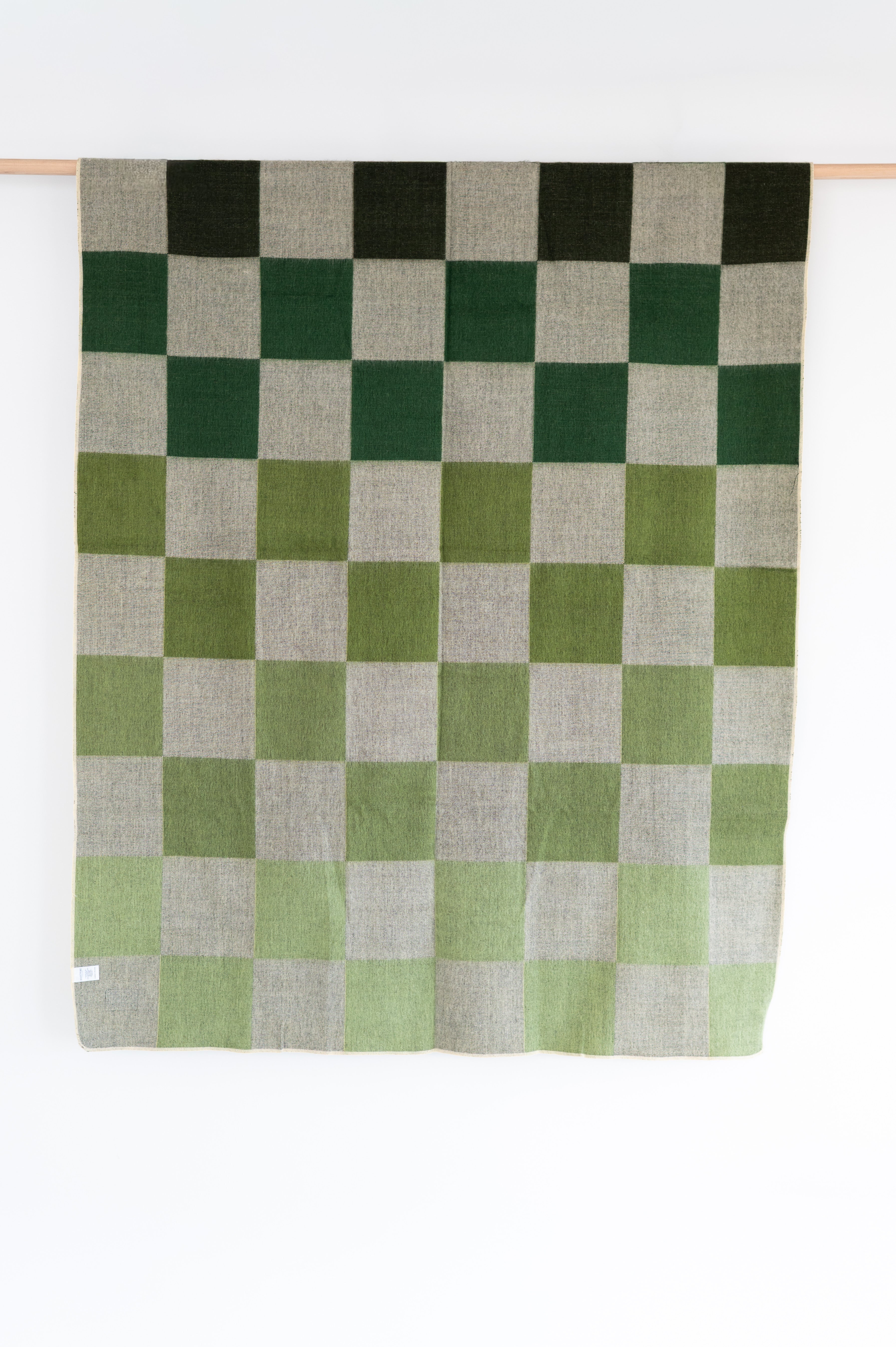 Colour Grid Throw - Sage Advice