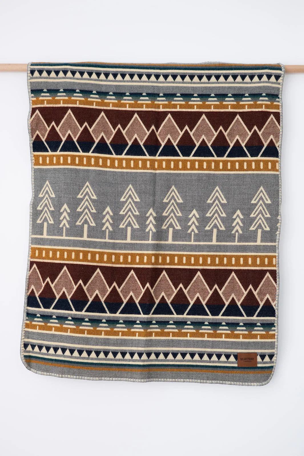 Tree Line Baby Blanket - Highlands