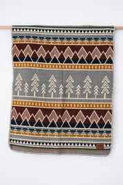 Tree Line Baby Blanket - Highlands