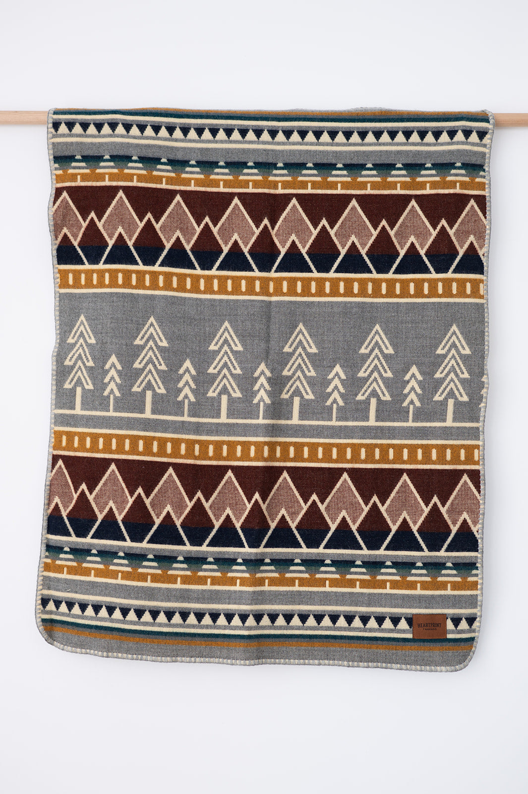 Tree Line Baby Blanket - Highlands