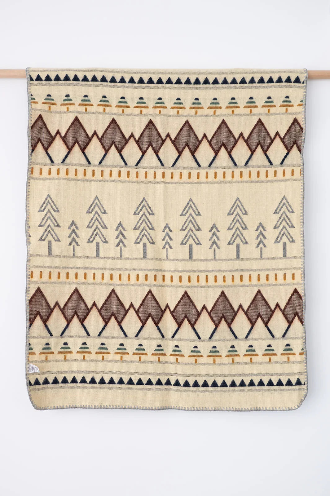 Tree Line Baby Blanket - Highlands