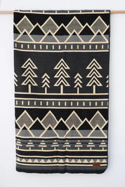 Tree Line Throw Blanket - Nightfall