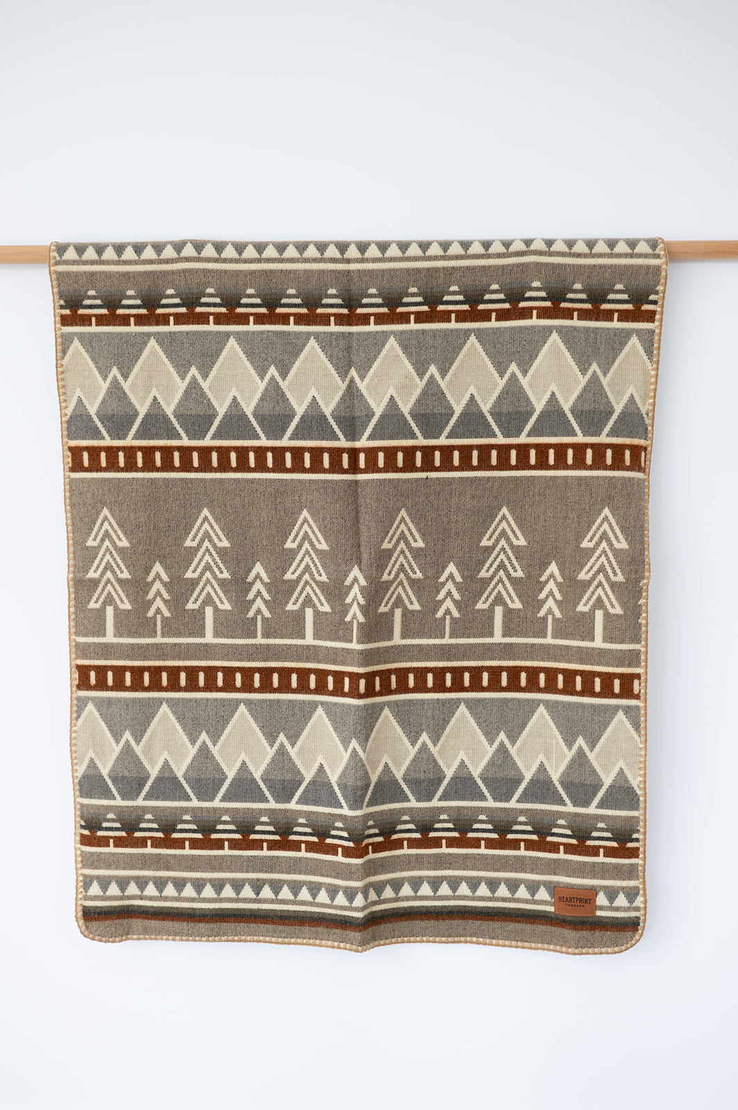 Tree Line Baby Blankets - Tiny Timber