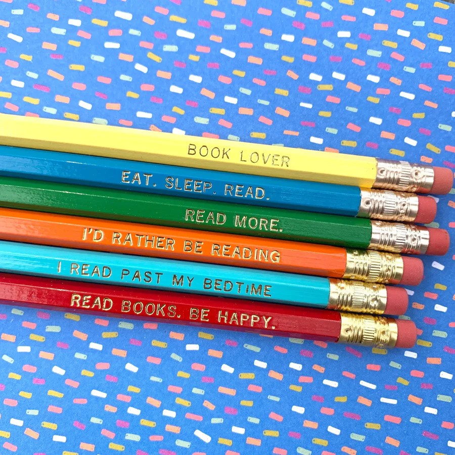 Book Lovers Pencils