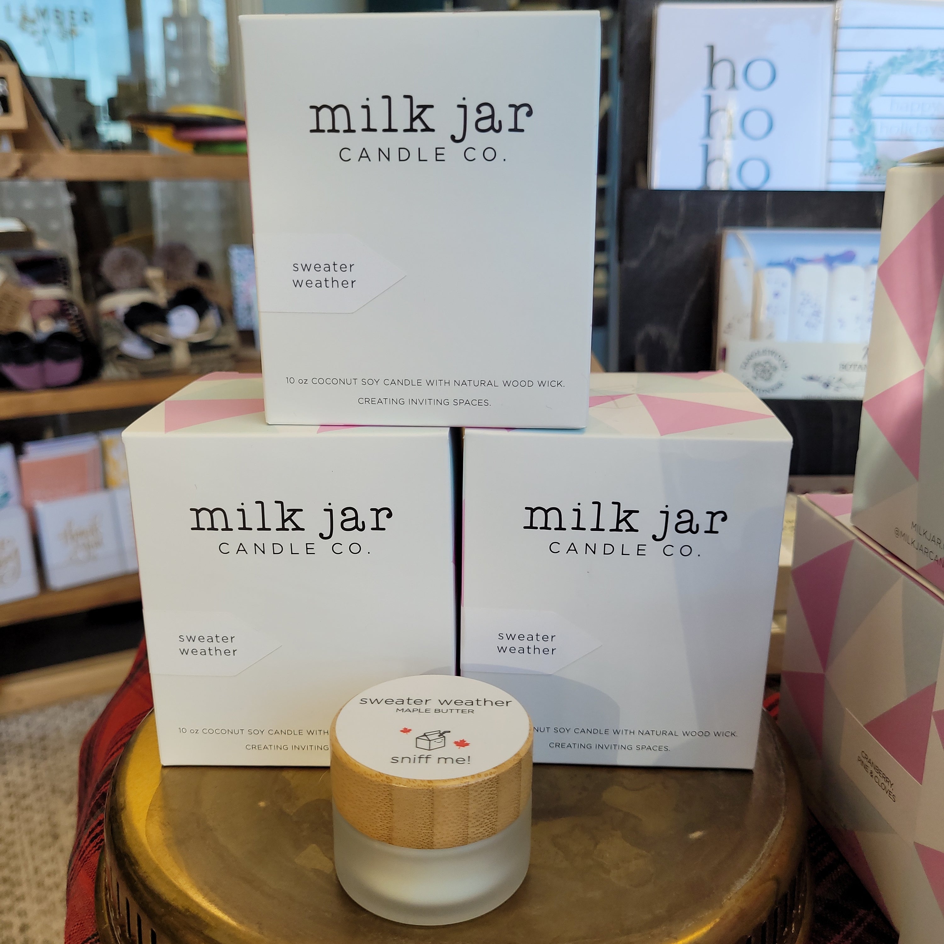 Milk Jar- Sweater Weather